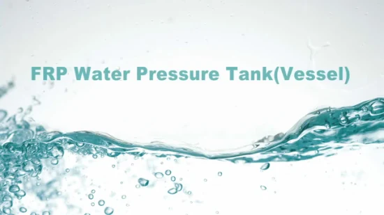 Filtro per il trattamento dell'acqua industriale FRP Tank 1054 RO Filtro per l'acqua in poli vetro per recipienti