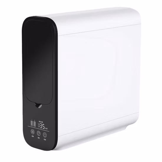 Filtro RO a 3 stadi da banco purificatore d'acqua domestico a osmosi inversa calda e fredda purificatore d'acqua portatile da tavolo UV intelligente